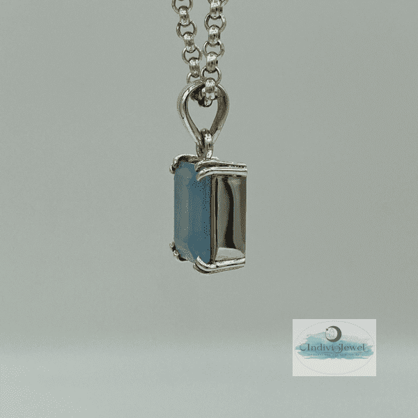 hand crafted jewellery pendant on necklace